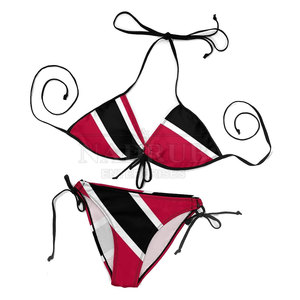 Bikini de moda de alta calidad conjunto abierto caliente Sexy chica hermosos trajes de baño conjunto de Bikini transparente para la venta - Product Image 5