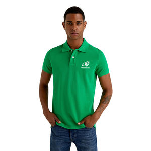 Polo para hombre superventas del fabricante, diseño único, patrón sólido, tela de lona en todos los colores, tallas grandes, nuevo estilo - Product Image 1