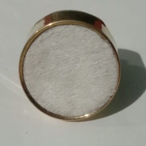 Poignées de tiroir à bouton rond Shell, bouton d'armoire en marbre, poignée de tiroir en laiton en résine, traction de garde-robe, tiroir gravé personnalisé - Product Image 2