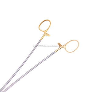 ที่จับเข็มสแตนเลส Finochietto เครื่องมือผ่าตัดความแม่นยำสูง ได้รับการรับรองมาตรฐาน CE ISO13485 เครื่องมือผ่าตัดแบบใช้ซ้ำได้ รับผลิตแบบ OEM - Product Image 3