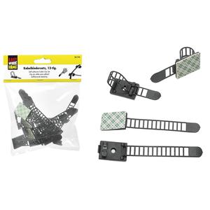 Easy Work - Paquete de 12 Clips Ajustables para Cables, Soportes para Cables Duraderos y Prácticos - Product Image 1