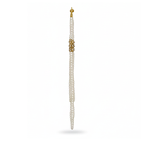 Collier Moti Mala en perles naturelles faites à la main, bijoux perlés géométriques classiques pour mariage, accessoires de mode unisexe, vente en gros, meilleur choix