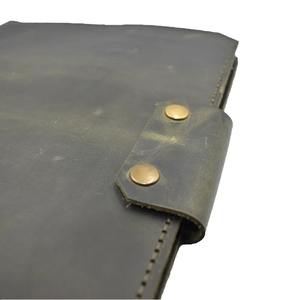 Organizador de cartera de cuero sintético A5 de alta calidad Cartera de cuero laserable personalizada LP-0220 - Product Image 5