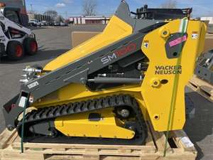 2024 haute Performance Wacker Neuson SM100 utilitaire Mini chargeuse compacte chargeuse sur pneus chargeuse-pelleteuse moteur moteur roulement pompe - Product Image 4