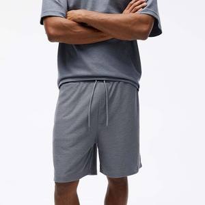 Ensemble short et t-shirt avec logo sérigraphié, 100% coton, coupe ample, pour homme - Product Image 4