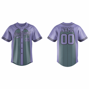 Camiseta de Béisbol Bordada en Color Sólido Personalizada, Talla Grande, Venta al Por Mayor, Económica, Personalizable, de Alta Calidad, 100% Poliéster - Product Image 2