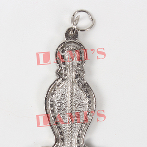 Collar de Regalia masónico de calidad premium, joya de diseño personalizado, joya de Regalia de masones chapada en plata - Product Image 4