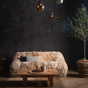 <span class=keywords><strong>Divano</strong></span> a Due Posti Cloudlike di Lusso in Pelle di Pecora Neozelandese, Comodo per Tutte <span class=keywords><strong>le</strong></span> Stagioni - Product Image 4