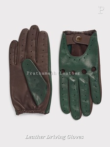 Gants de conduite en cuir personnalisés Gants de conduite de style confortable de qualité supérieure pour hommes Gants de conduite souples pour l'extérieur Usage quotidien parfait - Product Image 4