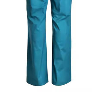 Diseños de logotipo personalizados de moda Traje de enfermera de mujer elástico de 2 piezas Uniforme médico de Enfermería de hospital en tela de punto - Product Image 5