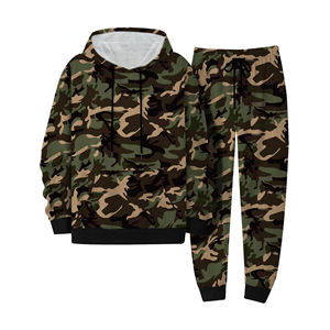 ชุดสตรีทแวร์ใส่ได้ทั้งชายและหญิง2025ฤดูหนาวชุดกางเกงวอร์มมีฮู้ดแบบลำลองระบายอากาศได้ดีชุดเสื้อผ้าขนแกะโพลีเอสเตอร์โอเวอร์ไซส์ - Product Image 2