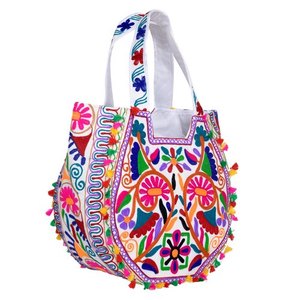 Banjara sac Vintage Hobo fronde fourre-tout ethnique Tribal gitane fait à la main indien Hippie Hobo fourre-tout sac à main Afghani femmes Sac sac à main sacs - Product Image 1