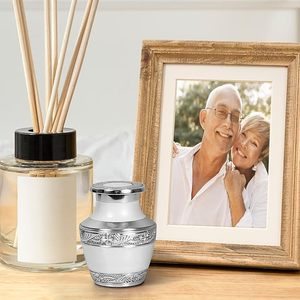 Handmade <b>Large</b> Adult Size Mosaic Aluminium Glass Cremation <b>Urn</b> Individual Tiles Hand Applied Unique Funerals Funeral Supplies - Product Image 4