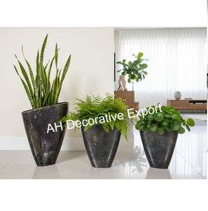 Handcrafted Modern Matt Metal Tabletop <b>Vase</b> with Portable Design for Home and Event Decor - Product Image 4