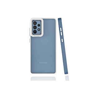 Étui de protection en silicone de qualité supérieure MSRA Mima Series pour Samsung Galaxy A72 et A53, vert foncé translucide - Product Image 2