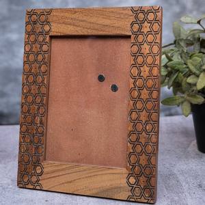 Cadres photo en bois modernes pour photos de famille, design de cadre photo en bois, meilleur cadre photo en bois de style bohème - Product Image 1