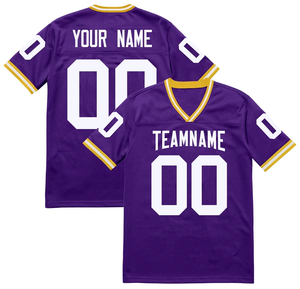 2025 personalizado fútbol americano 3D impreso poliéster Jersey equipo nombre Número cosido fútbol camiseta malla transpirable Rugby Jersey - Product Image 5