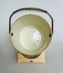 Luxury <b>Gold</b> <b>Ice</b> <b>Bucket</b> With Insulated Inner And Serving Tongs For Events Home Dining And Decorative Use Wholesale From India - Product Image 2