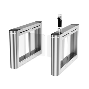 Nhà Máy Giá 304 thép không gỉ tùy chỉnh kính Acrylic tự động Swing turnstile cổng với tùy chọn mua truy cập đầu đọc thẻ - Product Image 2