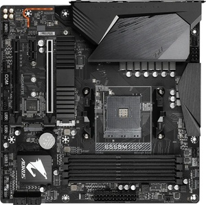 เมนบอร์ด GIGABYTE B550M-<span class=keywords><strong>AORUS</strong></span>-<span class=keywords><strong>PRO</strong></span>-<span class=keywords><strong>P</strong></span> M-ATX ราคาประหยัด รองรับซีพียู AMD Ryzen 3000/5000 DDR4 สำหรับเดสก์ท็อป พร้อมพอร์ตแสดงผล HDMI - Product Image 3