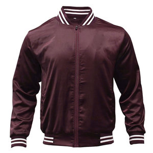 Chaqueta Universitaria de Satén Personalizada de Alta Calidad para Hombre, con Logotipo Frontal, Antibacteriana, de Poliéster, Nuevo Diseño - Product Image 6