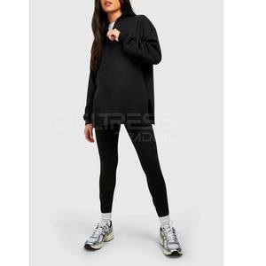 550 et 330 GSM poids lourd Premium femmes survêtements nouveaux sweats pantalons ensemble séchage rapide 100% coton co-ords adultes - Product Image 2
