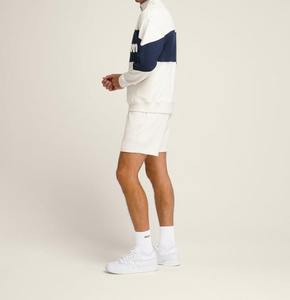 Short de gymnastique tissé imperméable et respirant pour hommes, taille moyenne, décontracté 100% polyester, pour l'été, athlétique, tennis, course à pied - Product Image 4