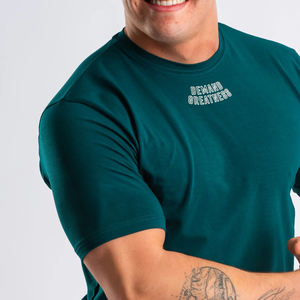 Camiseta de compresión con logotipo personalizado para hombre, camiseta de entrenamiento, camisetas de gimnasio para correr de secado rápido para hombre - Product Image 6