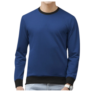 Sweat-shirt à col montant unisexe en polaire épaisse, polyester/coton, pull chaud pour l'hiver, mode streetwear, respirant, séchage rapide, logo personnalisé - Product Image 1