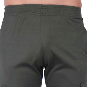 กางเกงคาร์โก้ผ้าทวิลล์สำหรับผู้ชายขายส่ง มีกระเป๋าหลายช่อง แห้งเร็ว ระบายอากาศได้ดี พร้อมตัวเลือกโลโก้แบบกำหนดเอง - Product Image 2