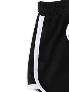 Nouveau design été hommes pantalons fitness shorts couleur unie polyester coton short de sport ceinture réglable poches à glissière - Product Image 3