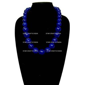 Recién llegados; venta en Producto popular Declaración de moda Collar de cuentas coloridas Conjunto de joyería Conjuntos de collar de cuentas de resina para mujeres - Product Image 3