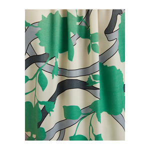 Vikon lastik Bel baskili saten elbise trang phục giản dị sản phẩm - Product Image 2