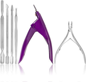 Kit de Manicura y Pedicura Profesional de Acero Inoxidable Ligero con Cortaúñas 4 en 1, Bolsa Individual con Resorte a Precio Competitivo - Product Image 5