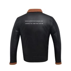 แจ็กเก็ตหนังแท้100% ไฮสตรีทแจ็คเก็ตฤดูหนาวแบบสลิมฟิตระบายอากาศได้ดี - Product Image 6