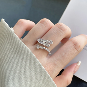 แหวนไทเทเนียมทรงงูสีสันสดใส ดีไซน์ไม่ซ้ำใคร สไตล์ฮิปฮอป สำหรับทุกเพศ ใส่ได้ทุกวัน - Product Image 2