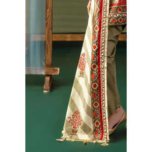 Conjunto de traje de 3 piezas estampado para mujer con dupatta CL-62247 - Product Image 4