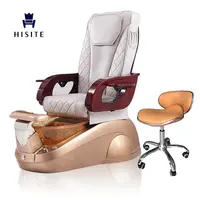 Hisite แบบพกพาเล็บเท้าสปานวดทำเล็บเก้าอี้อ่างสำหรับขาย