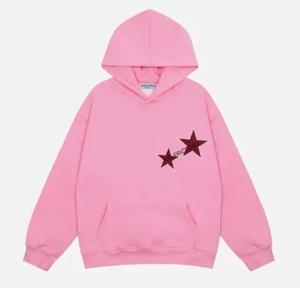 Best Factory-Made Men's Hoodies Premium Quality Custom Label Winter New Style Top Selling Embossed Embroidered <b>Beaded</b> Hoodies - Product Image 1