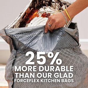 Bolsas de Basura Glad ForceFlex MaxStrength XL para Cocina, 20 Galones, Aroma Fresco, 80 Unidades (Paquete Puede Variar) - Product Image 2