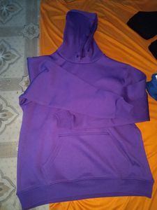 Sweat-shirt court à capuche avec cordon de serrage et poignets côtelés, imprimé cœur, pour femme, 100 % coton, extensible et respirant, collection 2026 - Product Image 3
