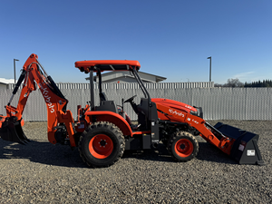 Tractor retroexcavador Kubota L47TLB para construcción y agricultura, mini retroexcavadora. - Product Image 3