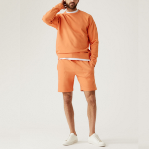 Custom Men's Oversized Pullover & Sweatshirt Autumn <b>Neutral</b> Hoodies with Embroidered Neck & Shoulder Solid Pattern BD <b>Printed</b> - Product Image 4