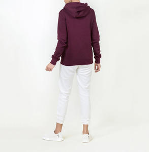 Vente en gros de haute qualité 100% coton confort col haut broderie dessin animé Vintage col rond sweat à capuche pour femme - Product Image 5