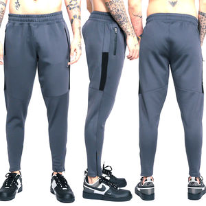 2023 nouveauté hommes taille haute respirant toile Cargo Joggers Logo personnalisé imprimé en détresse Style avec Service OEM - Product Image 4