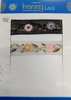 Dentelle en tulle brodée florale colorée, luxueuse et écologique, pour la mode nuptiale et la décoration intérieure, motifs complexes, pour demoiselles d'honneur