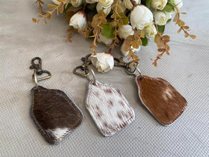 2024 meilleur porte-clés intelligent en cuir véritable fait à la main clé personnalisée en gros luxe Vintage marron beau porte-clés en cuir - Product Image 4