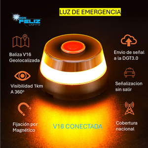 Balise géolocalisée approuvée V16, connectivité DGT 3.0, kit d'outils d'urgence - Product Image 5
