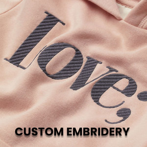 ชุดเสื้อมีฮู้ดผ้าฝ้ายปักลายสไตล์เกาหลีสำหรับผู้หญิงเสื้อผ้าลำลองหรือชุดใส่ออกกำลังกายคุณภาพสูง - Product Image 3