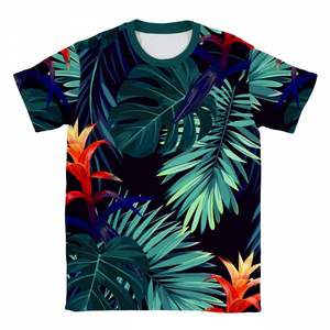T-shirt à col rond surdimensionné pour hommes 100% coton 220 Gsm polyester/coton vierge uni et lourd, vente en gros - Product Image 1